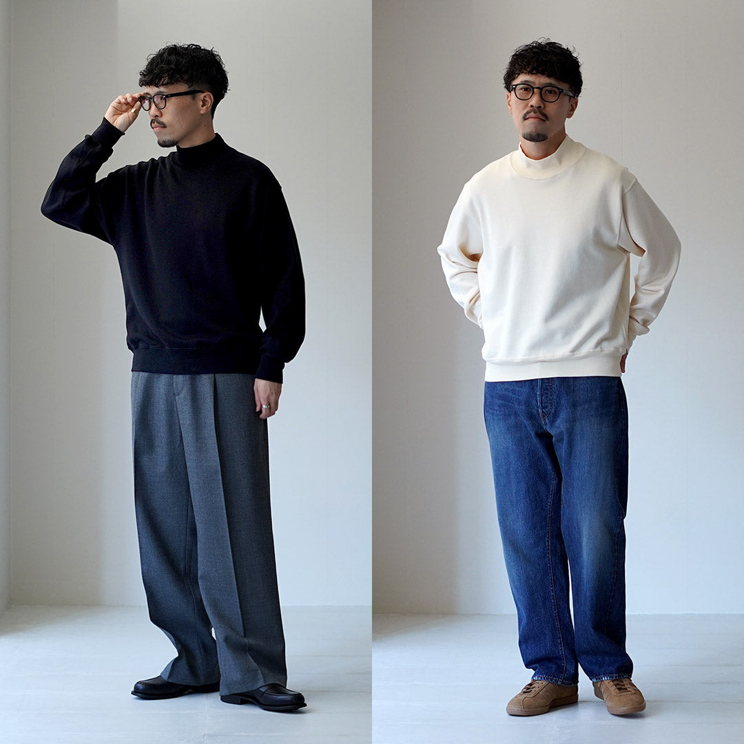 LIFiLL / COTTONY Mock Neck Sweatshirt