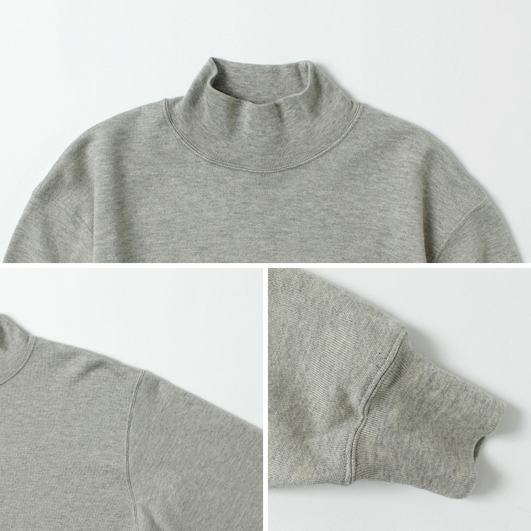 LIFiLL / COTTONY Mock Neck Sweatshirt
