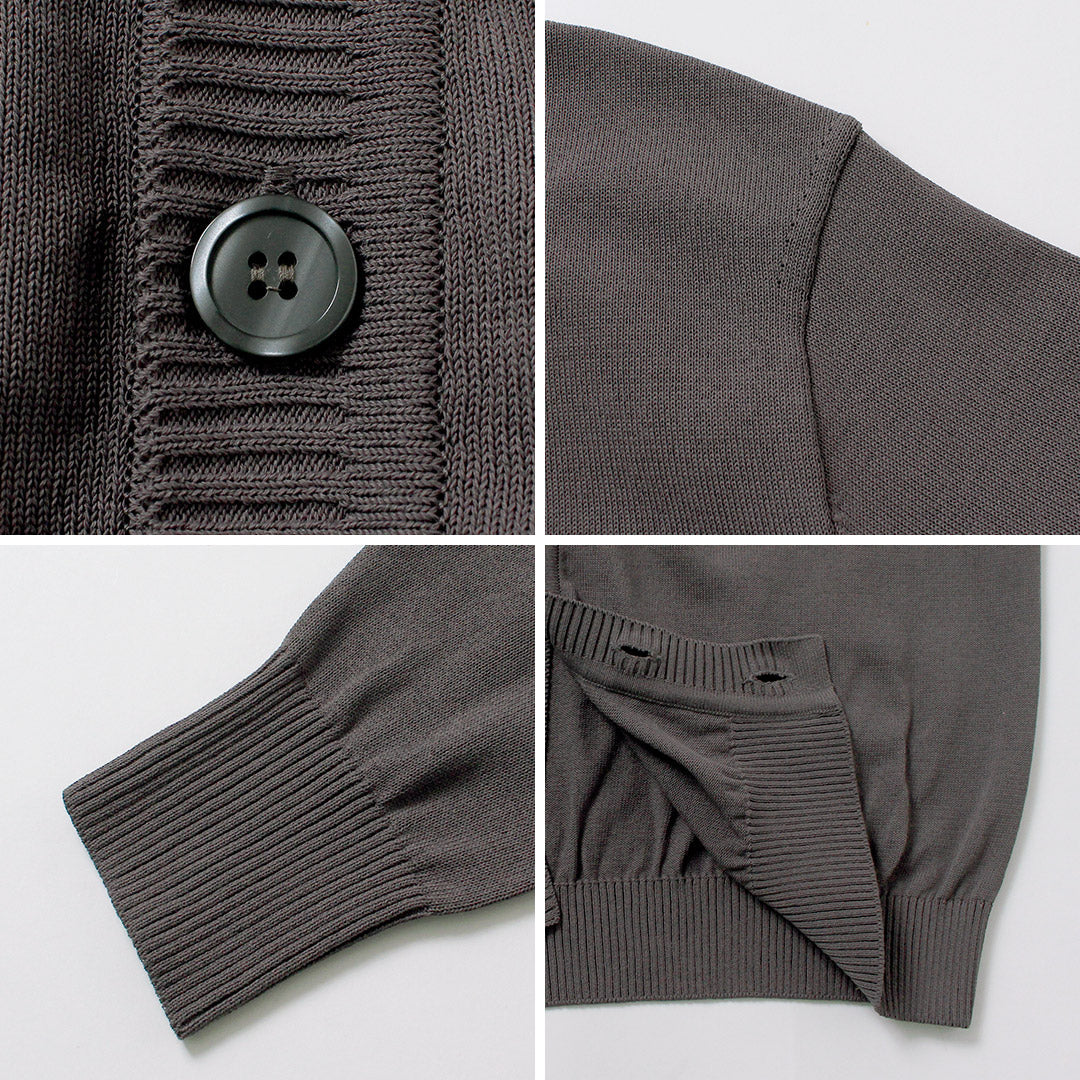 RINASCENTE / Cárdigan híbrido de punto lavable