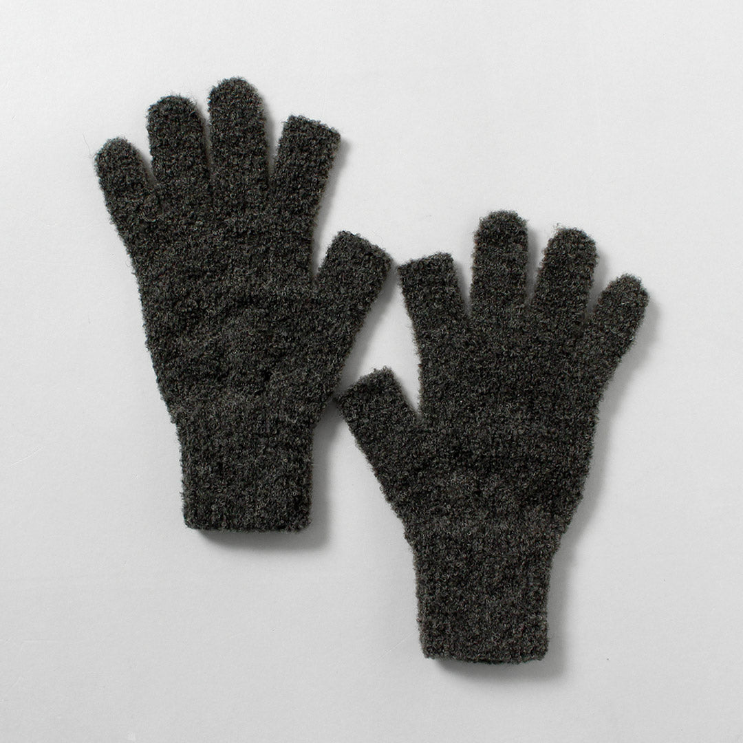DECKA 优质袜子/特别订购羊驼毛扳机手指手套 SHOWATABE