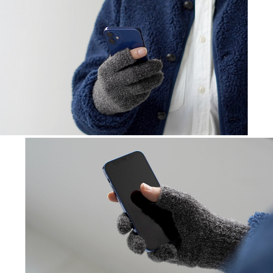 DECKA 优质袜子/特别订购羊驼毛扳机手指手套 SHOWATABE