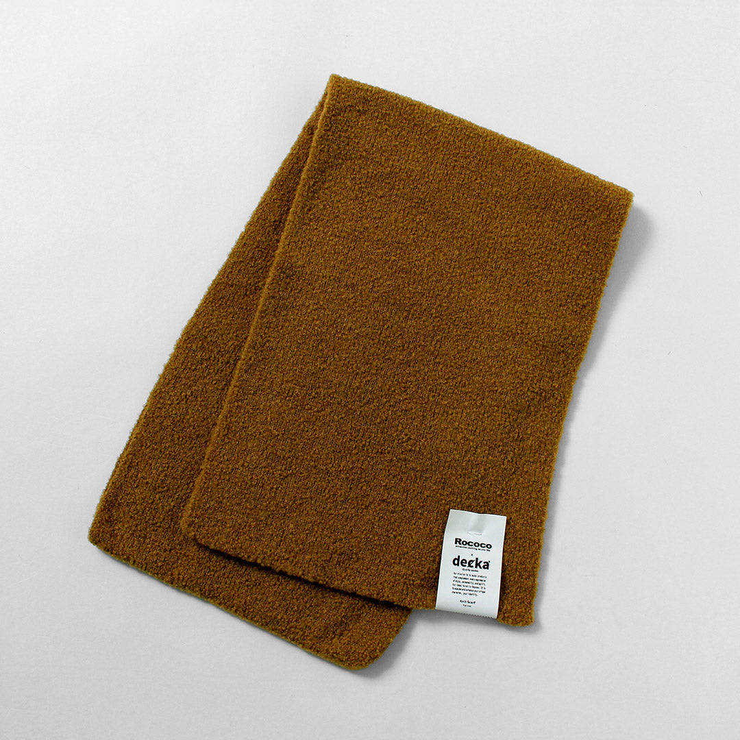 DECKA QUALITY SOCKS / 特别订购羊驼毛针织围巾 SHOWATABE