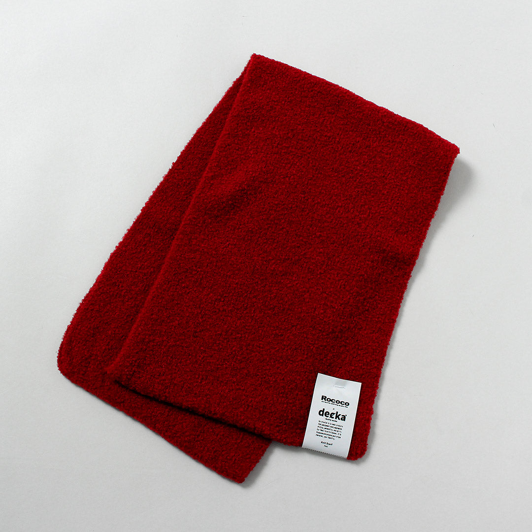 DECKA QUALITY SOCKS / 特别订购羊驼毛针织围巾 SHOWATABE