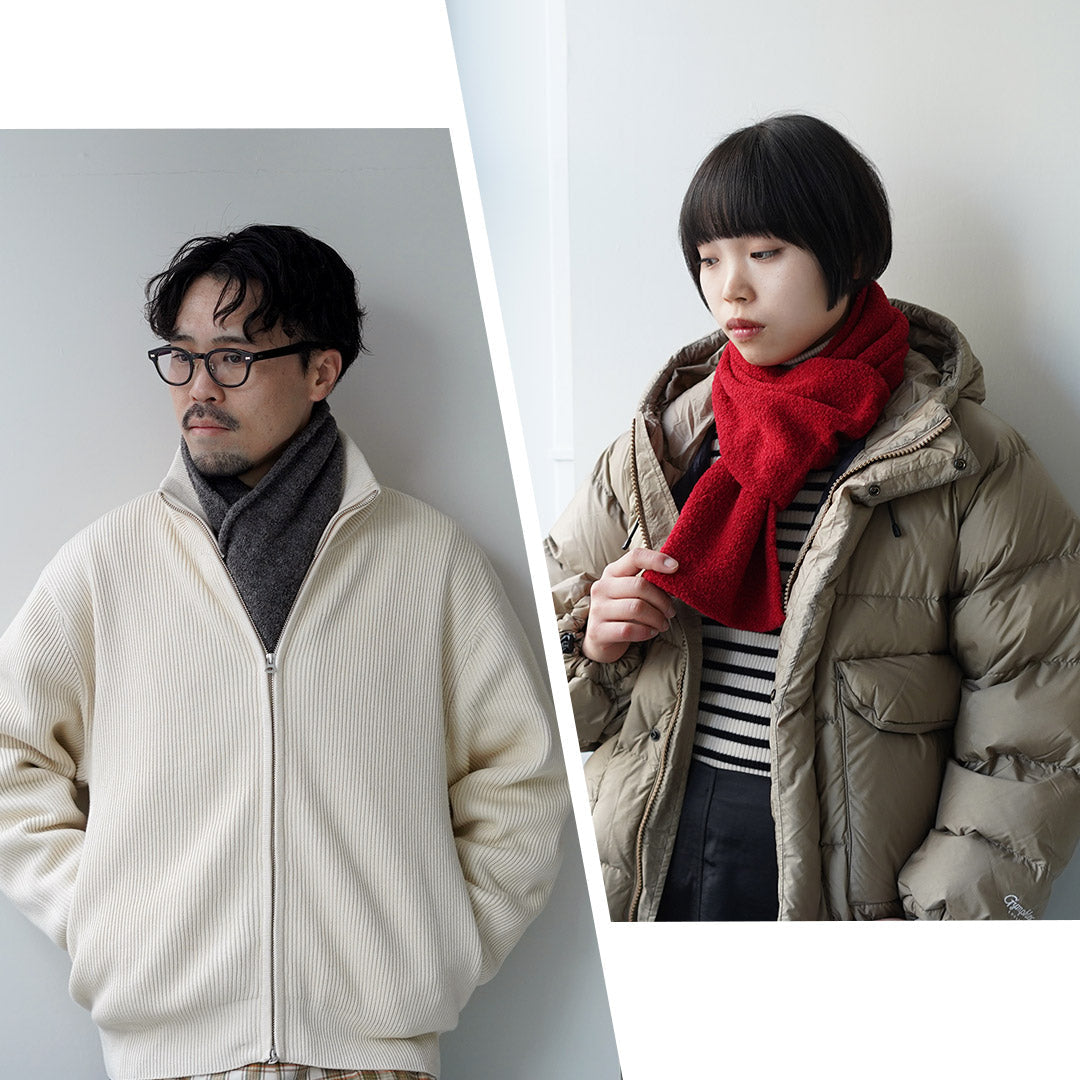 DECKA QUALITY SOCKS / 特别订购羊驼毛针织围巾 SHOWATABE