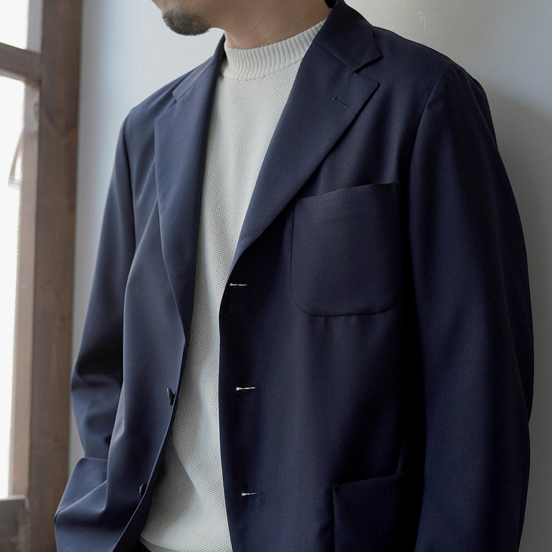 D.C.WHITE / 서머 울 언스트럭처드 재킷