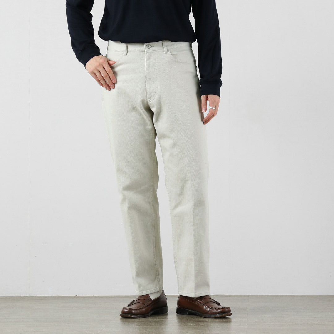 D.C.WHITE / Pantalón Campus Piqué