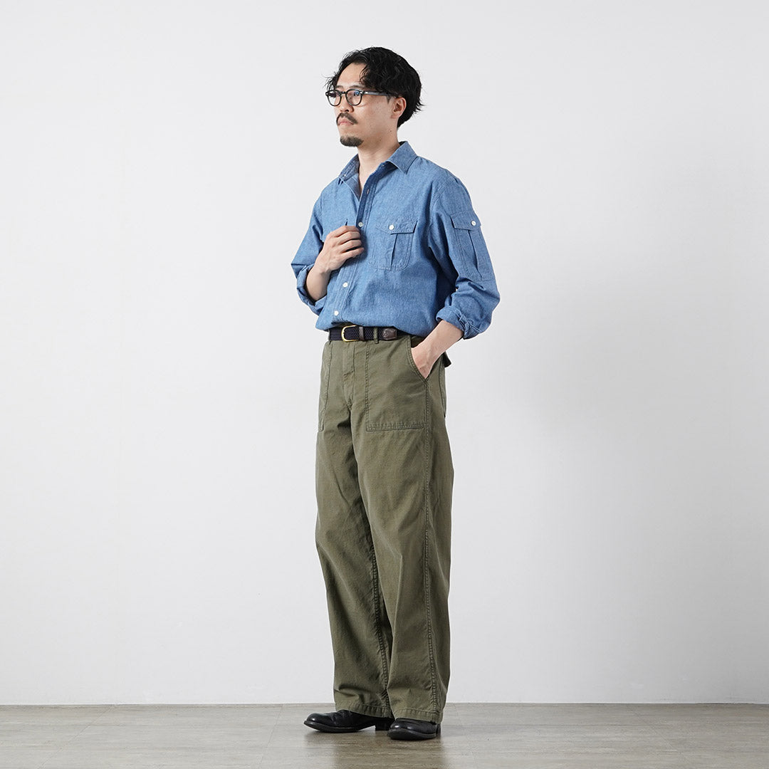 D.C.WHITE / Winch 工作衬衫