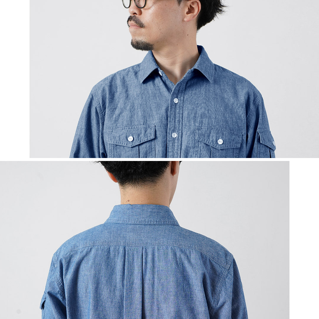D.C.WHITE / Winch 工作衬衫