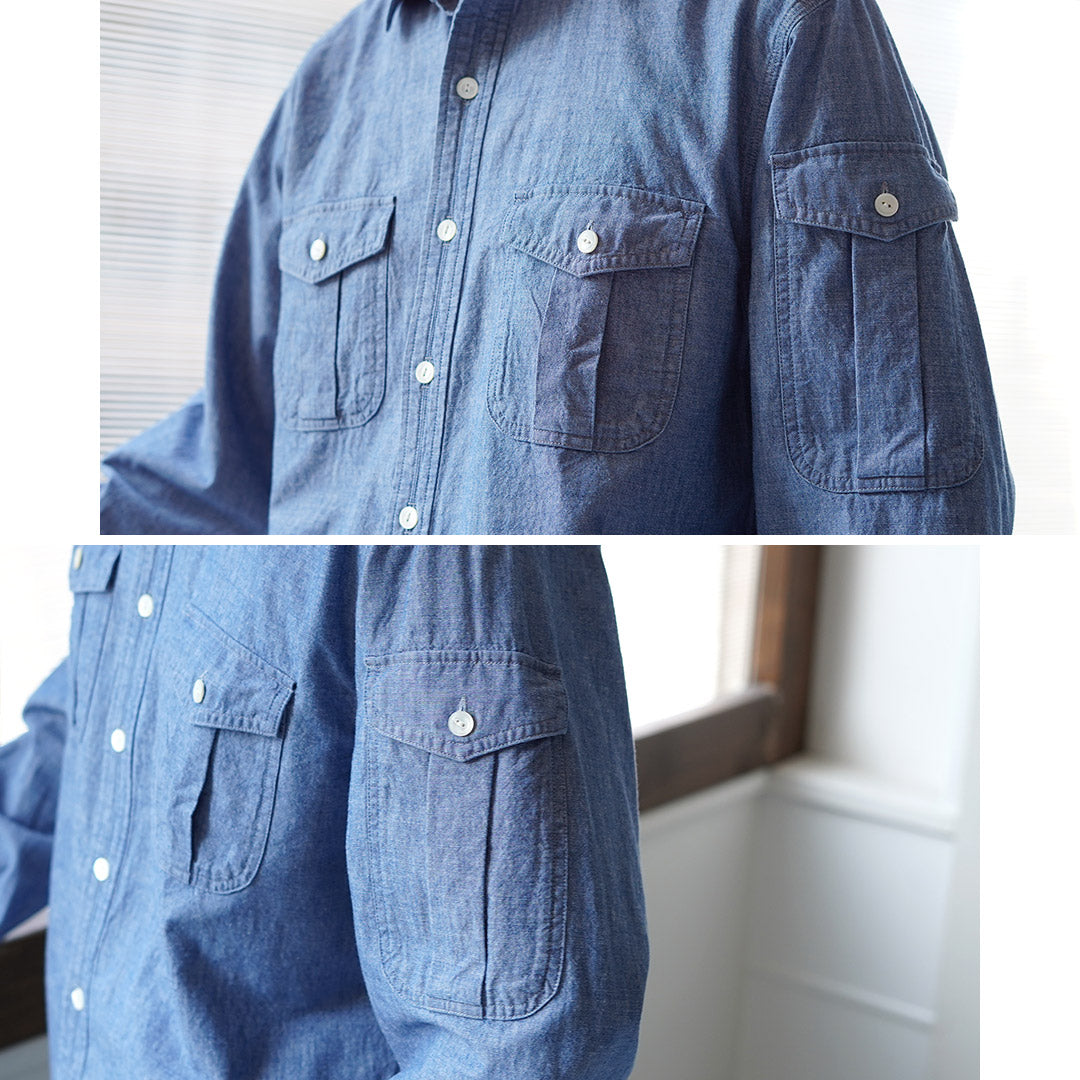 D.C.WHITE / Winch 工作衬衫