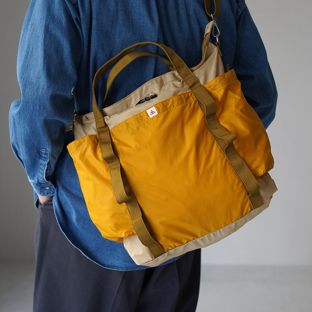 ILL ONE EIGHTY / Double Layer Flight Bag Shoulder Tote 2-Way