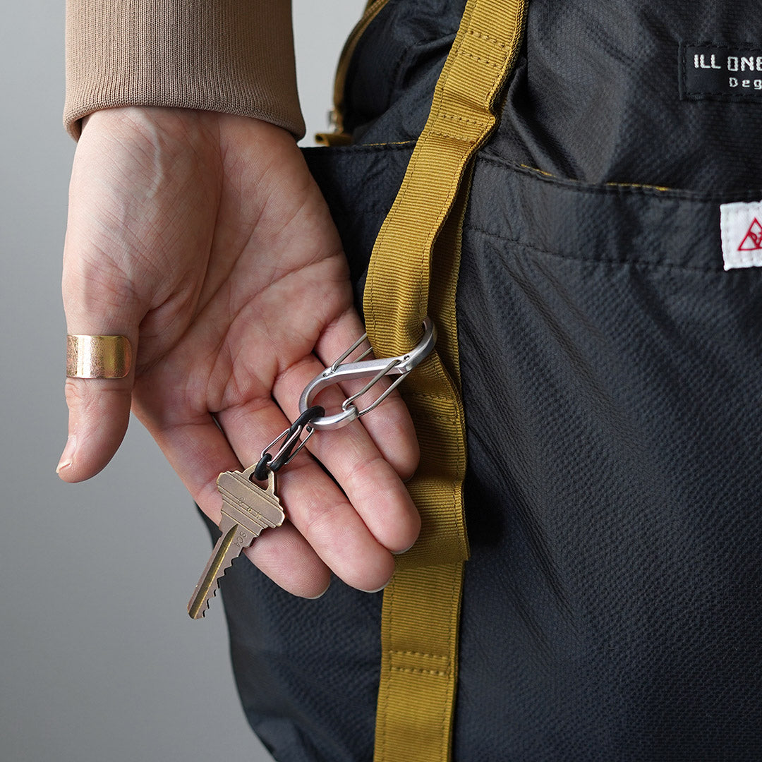 ILL ONE EIGHTY / Double Layer Flight Bag Shoulder Tote 2-Way