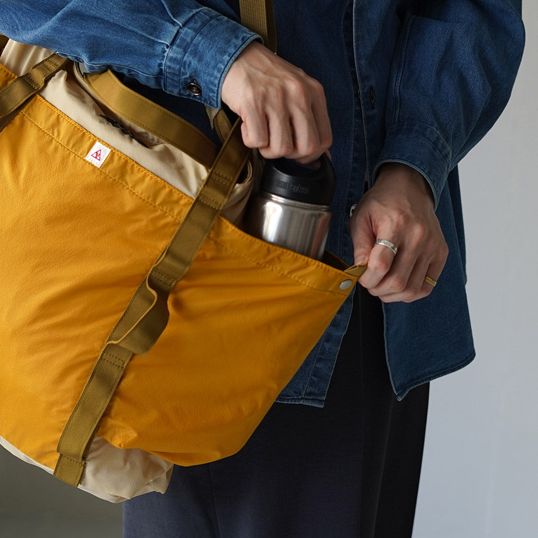 ILL ONE EIGHTY / Double Layer Flight Bag Shoulder Tote 2-Way