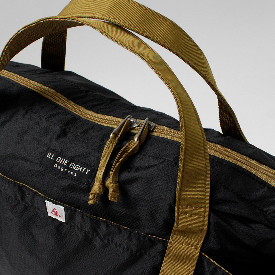 ILL ONE EIGHTY / Double Layer Flight Bag Shoulder Tote 2-Way