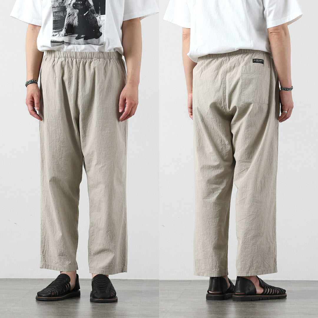 ILL ONE EIGHTY / Pantalon de plage en coton Pantalon facile