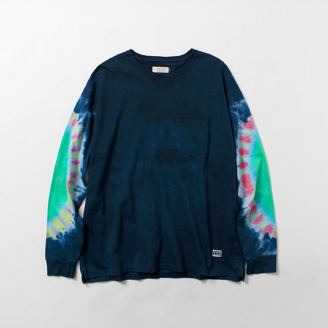 ILL ONE EIGHTY / Tie-Dye Long Sleeve T-Shirt
