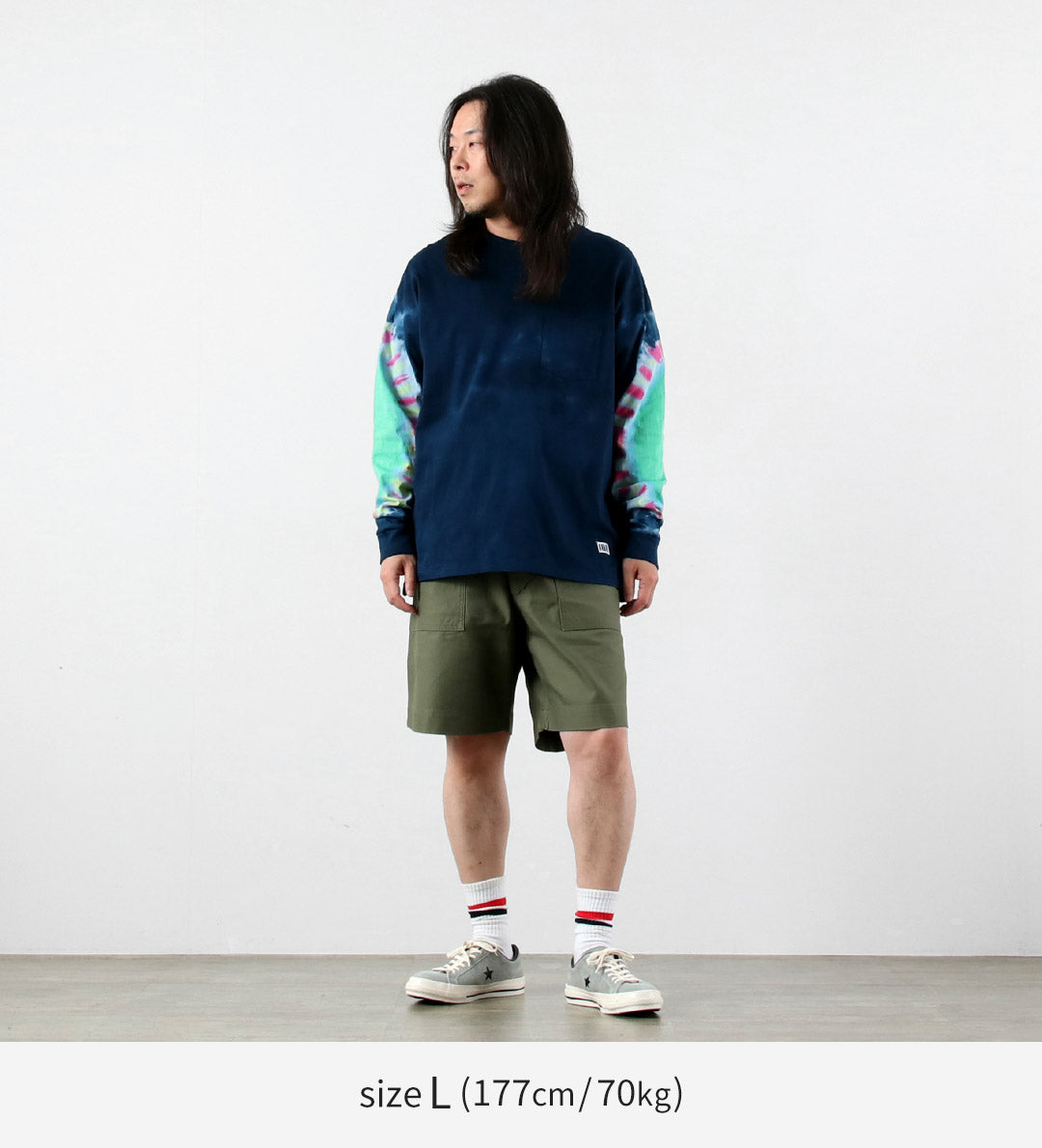 ILL ONE EIGHTY / Tie-Dye Long Sleeve T-Shirt