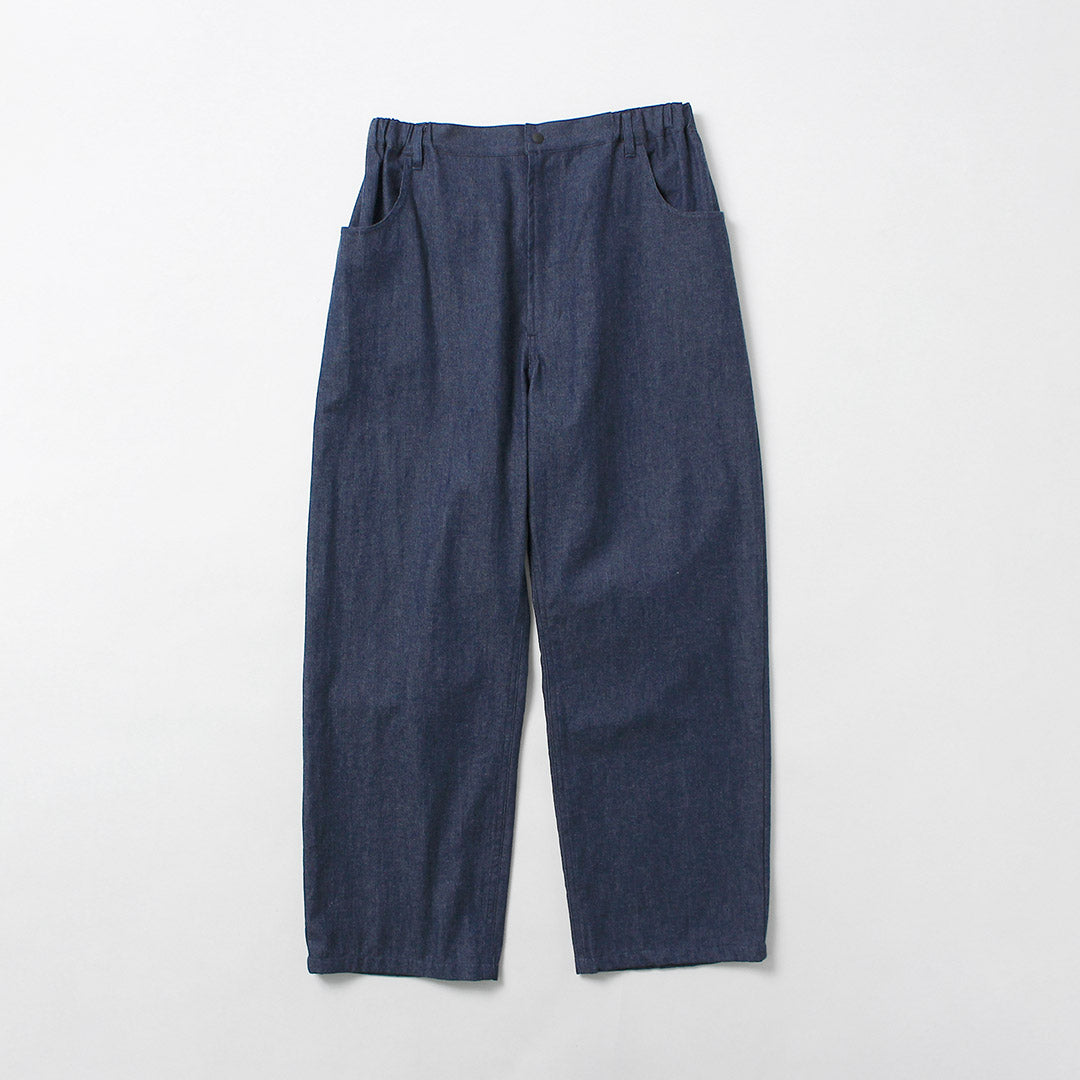 BASISBROEK / Albion 8oz 牛仔半寬休閒褲