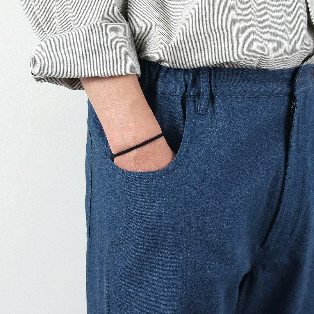 BASISBROEK / Albion 8oz 牛仔半寬休閒褲