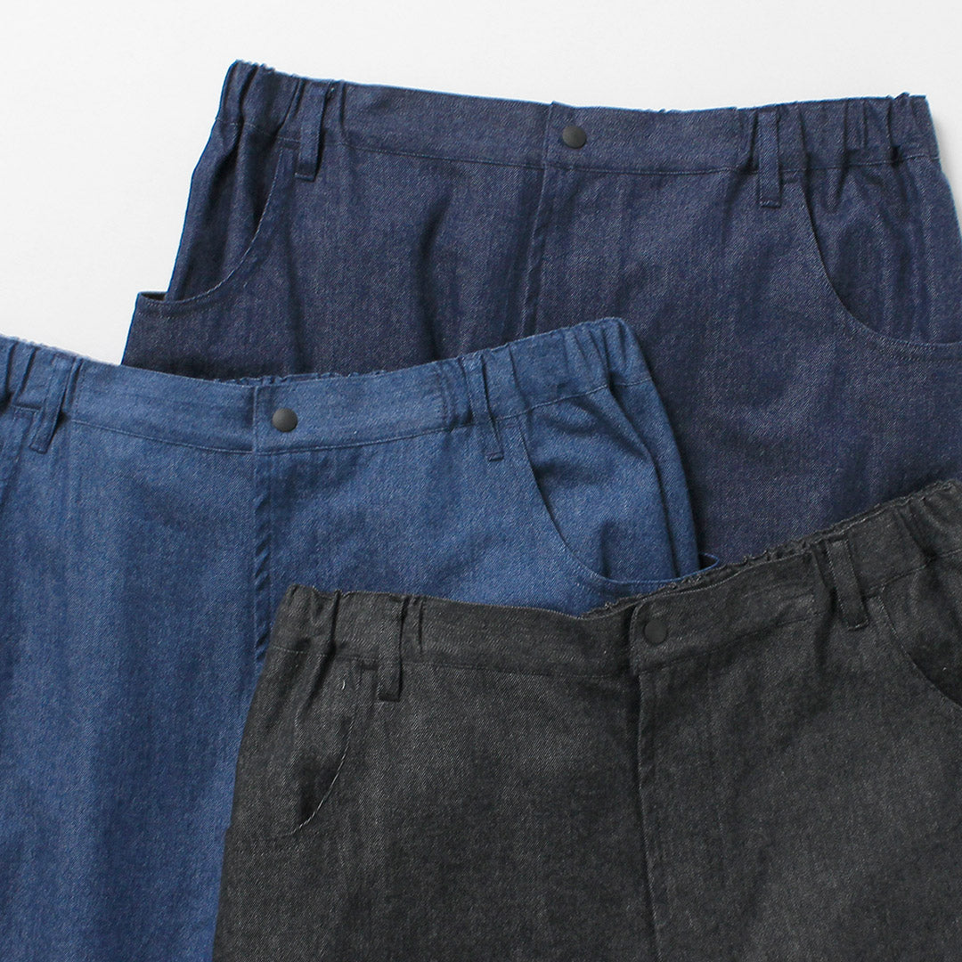 BASISBROEK / Albion 8oz 牛仔半寬休閒褲