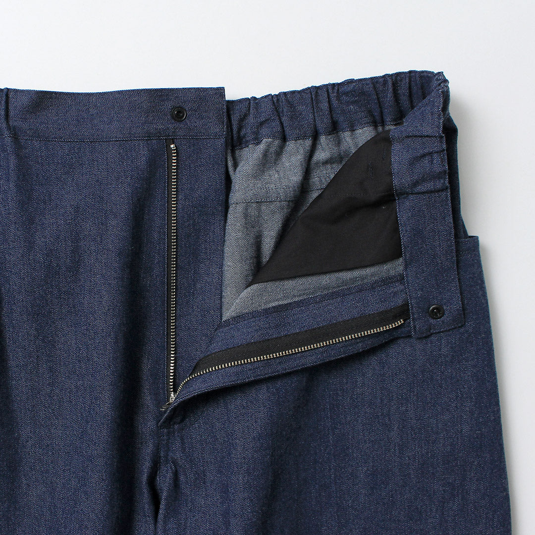 BASISBROEK / Albion 8oz 牛仔半寬休閒褲