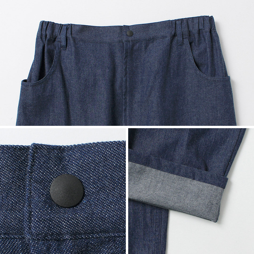 BASISBROEK / Albion 8oz 牛仔半寬休閒褲