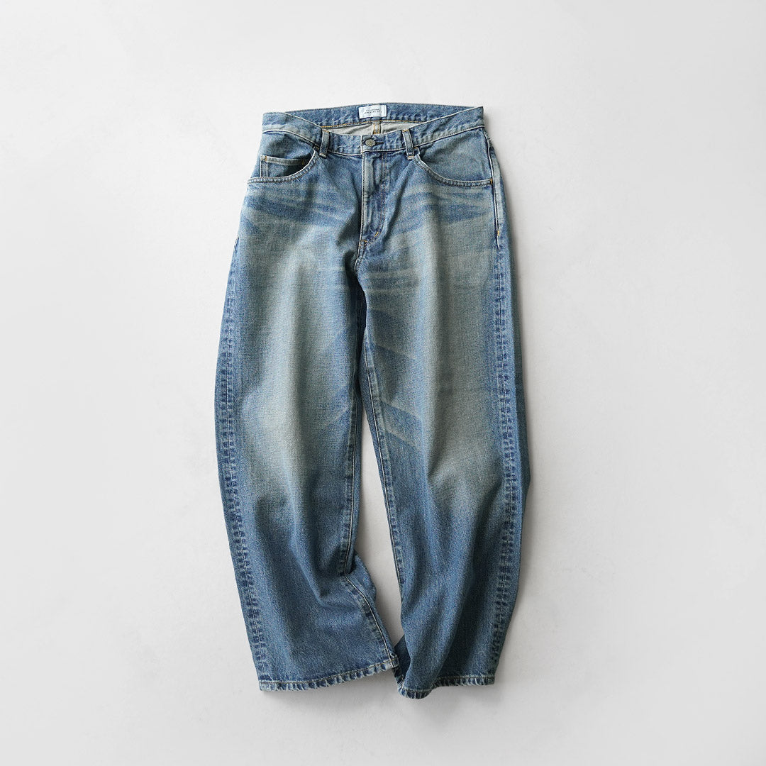 SATURDAYS NYC / Takeru Relaxed Denim Wide Straight Pants