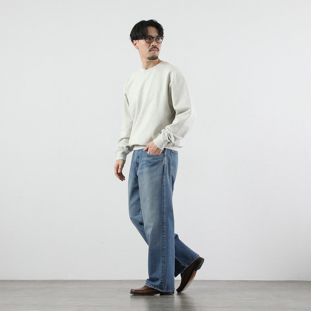 SATURDAYS NYC / Takeru Relaxed Denim Wide Straight Pants