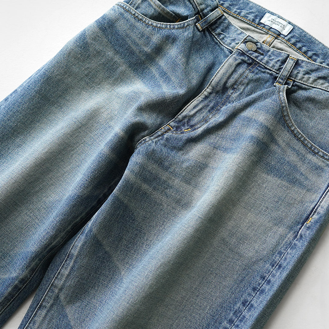 SATURDAYS NYC / Takeru Relaxed Denim Wide Straight Pants