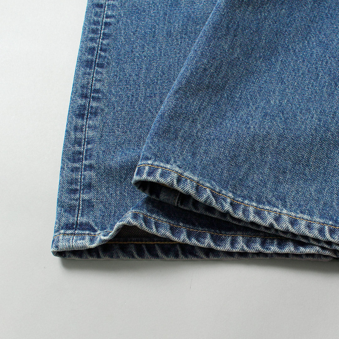 SATURDAYS NYC / Takeru Relaxed Denim Wide Straight Pants