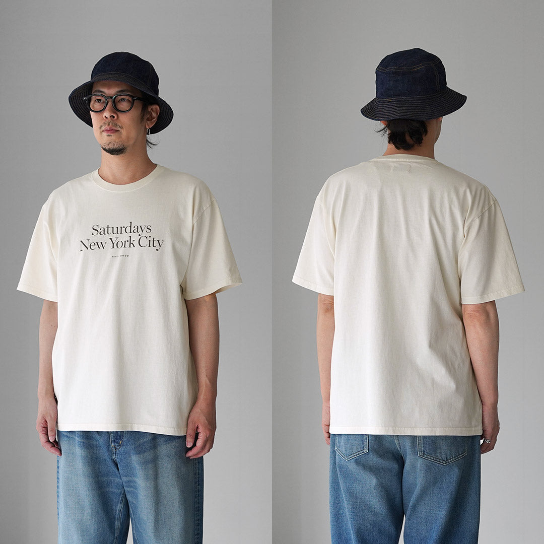 SATURDAYS NYC / Miller Standard Short Sleeve T-Shirt
