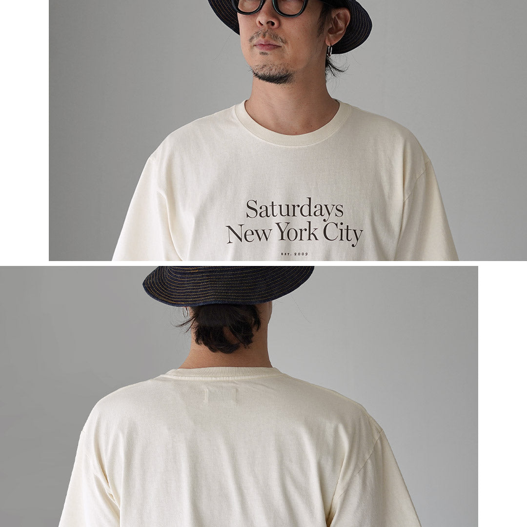 SATURDAYS NYC / Miller Standard Short Sleeve T-Shirt
