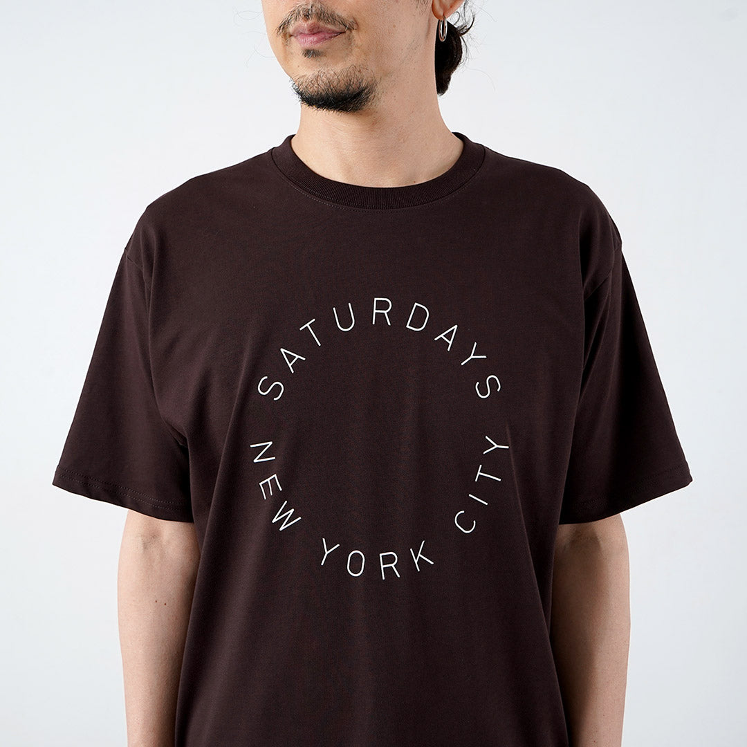 SATURDAYS NYC / Circular Saturdays Logo T-Shirt