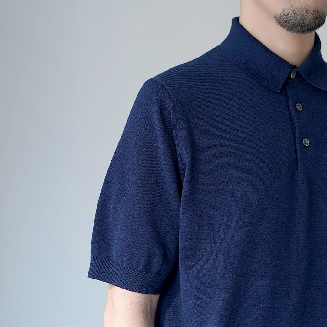 RINASCENTE / 12G Jersey Hybrid Washable Polo Shirt