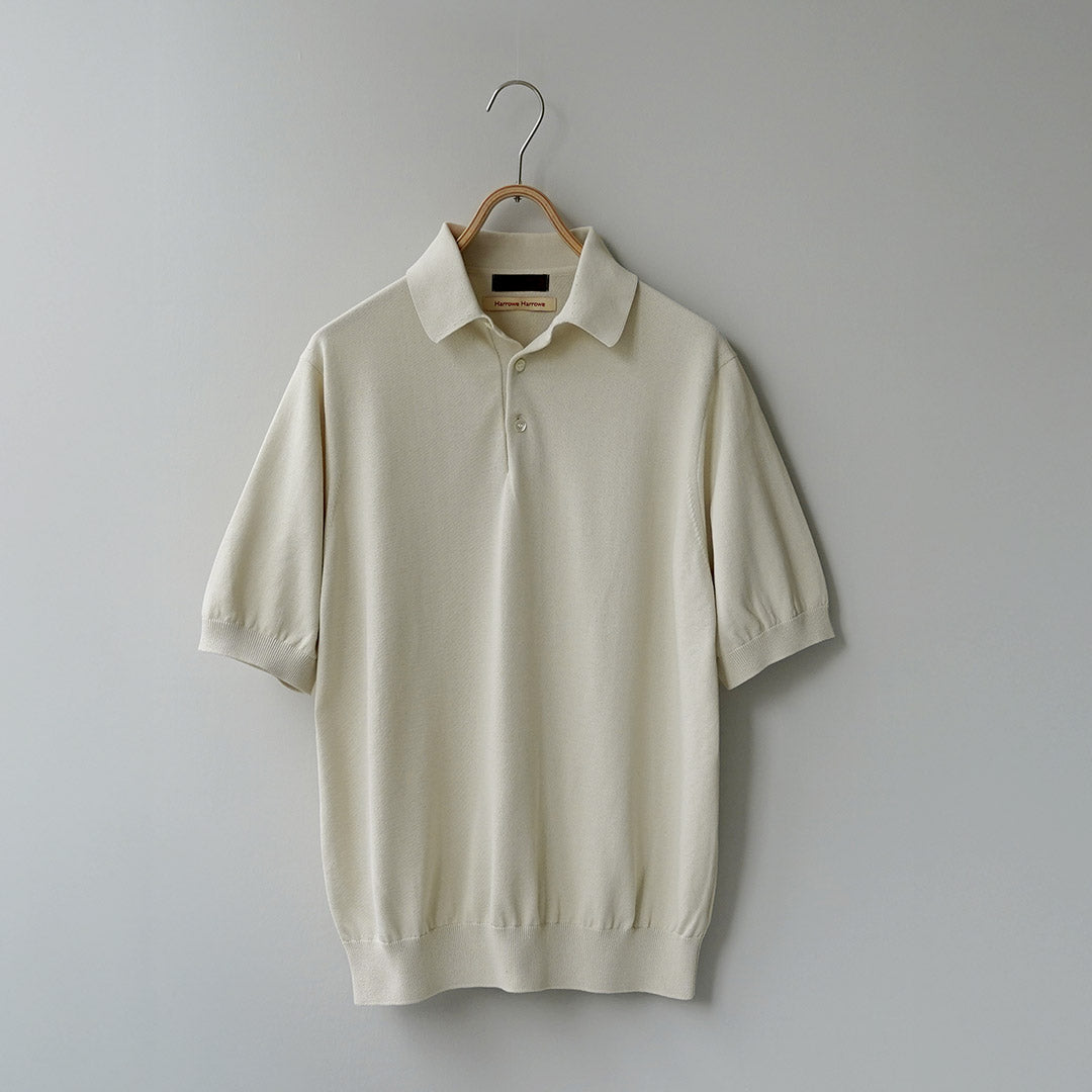 RINASCENTE / 12G Jersey Hybrid Washable Polo Shirt