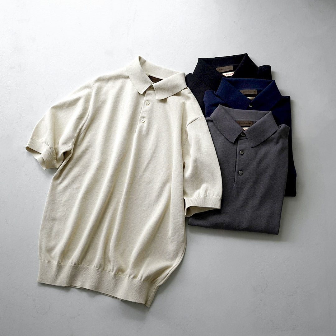 RINASCENTE / 12G Jersey Hybrid Washable Polo Shirt