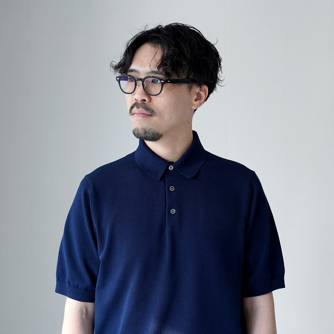 RINASCENTE / 12G Jersey Hybrid Washable Polo Shirt