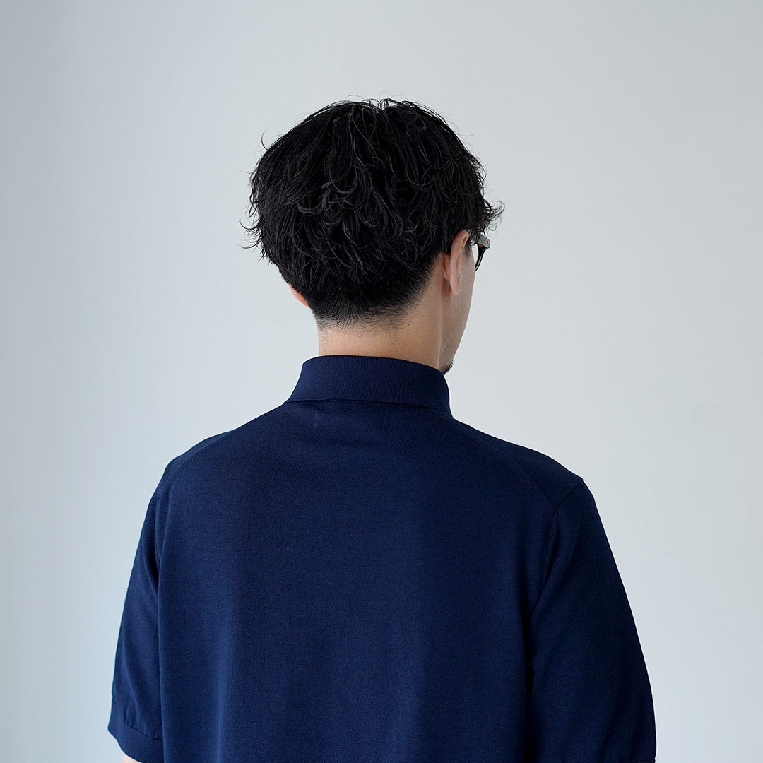 RINASCENTE / 12G Jersey Hybrid Washable Polo Shirt