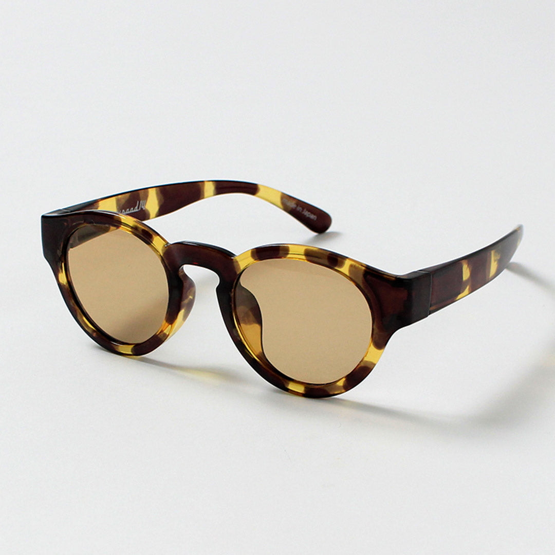 JUGAAD14 / Harbor Clear French Style Boston-Frame Sunglasses