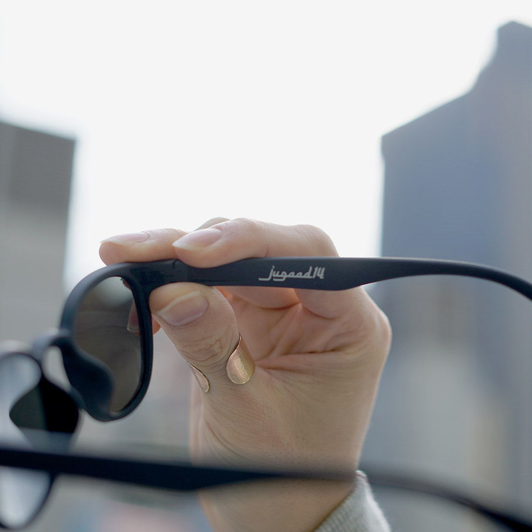 JUGAAD14 / Cove Grip Matte French Wellington Sunglasses