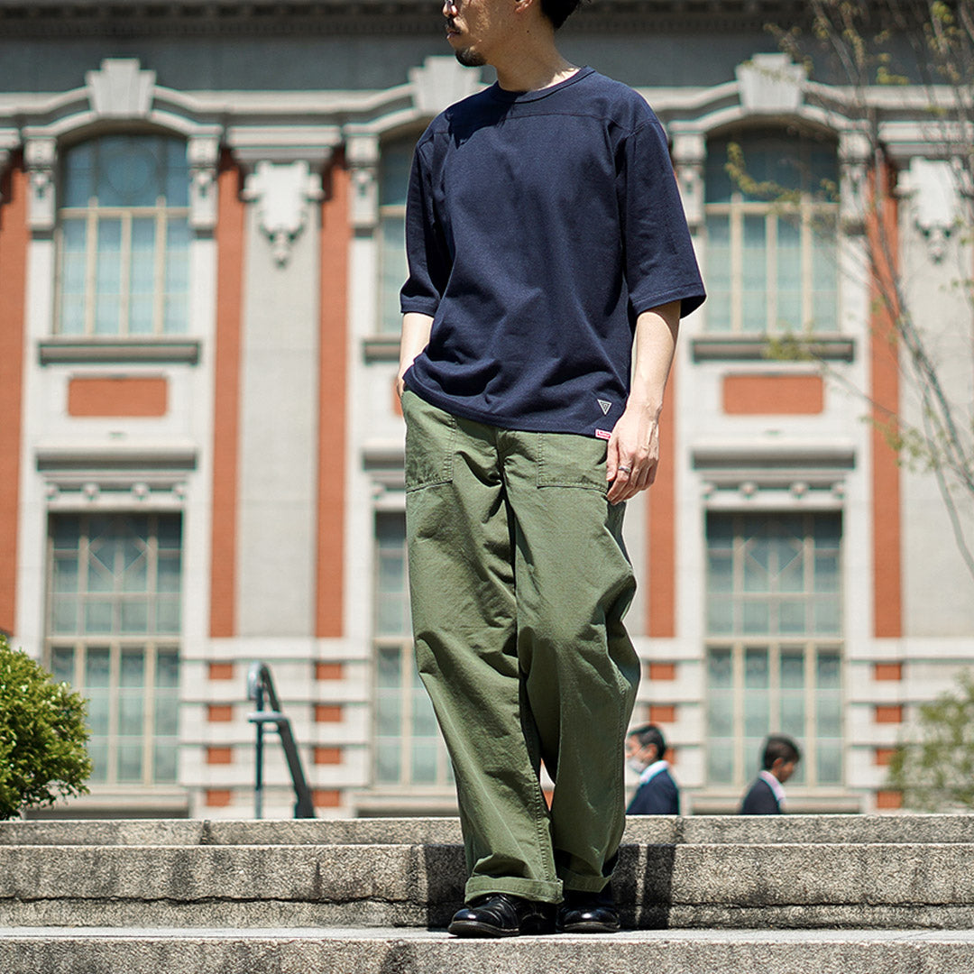 藍色再生布料 / Summer Wide Baker Pants Ripstop