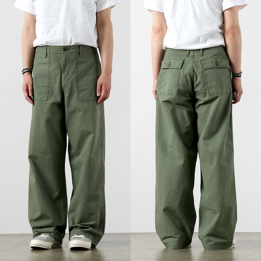 藍色再生布料 / Summer Wide Baker Pants Ripstop
