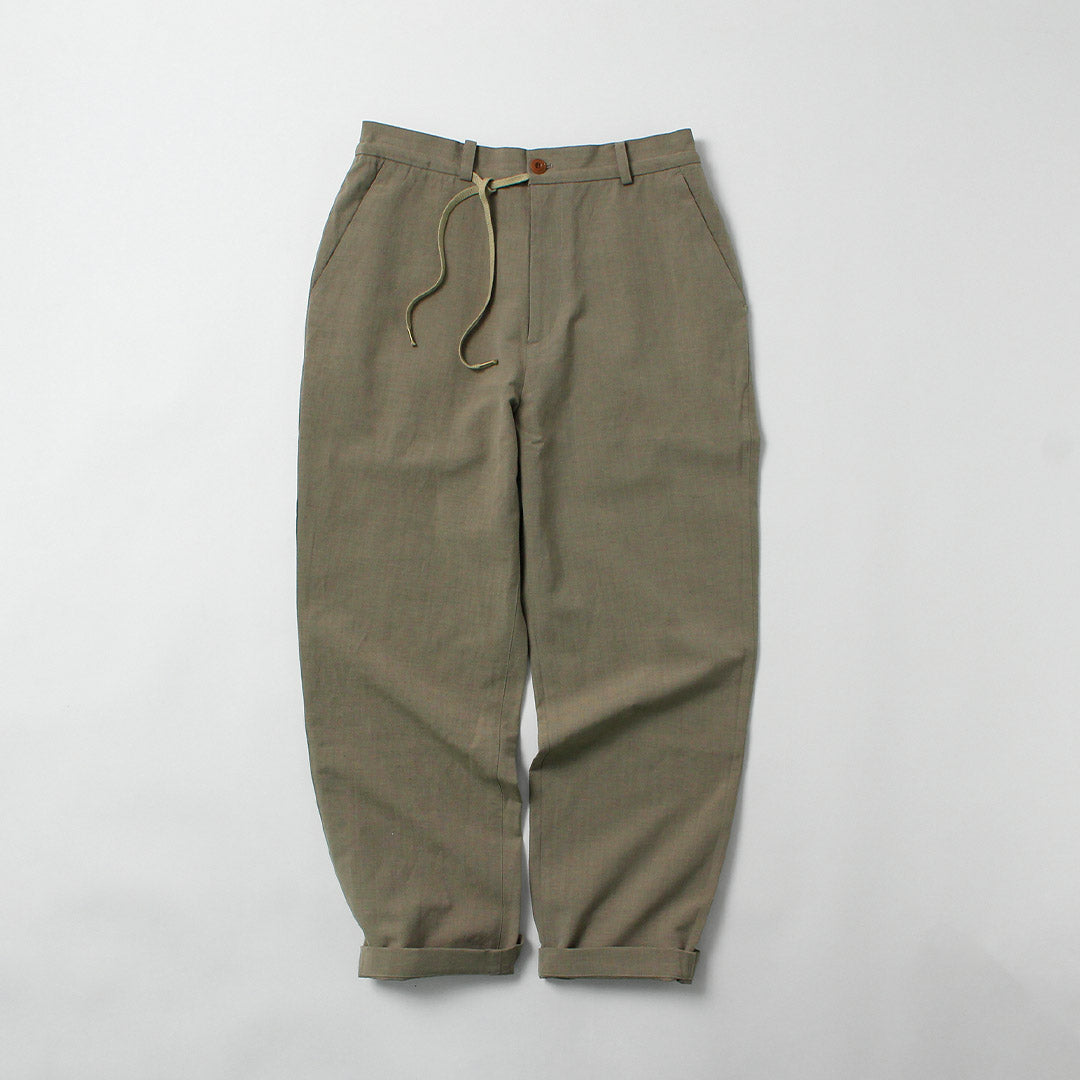 KEMA DESIGNS / Drawstring Easy Trousers