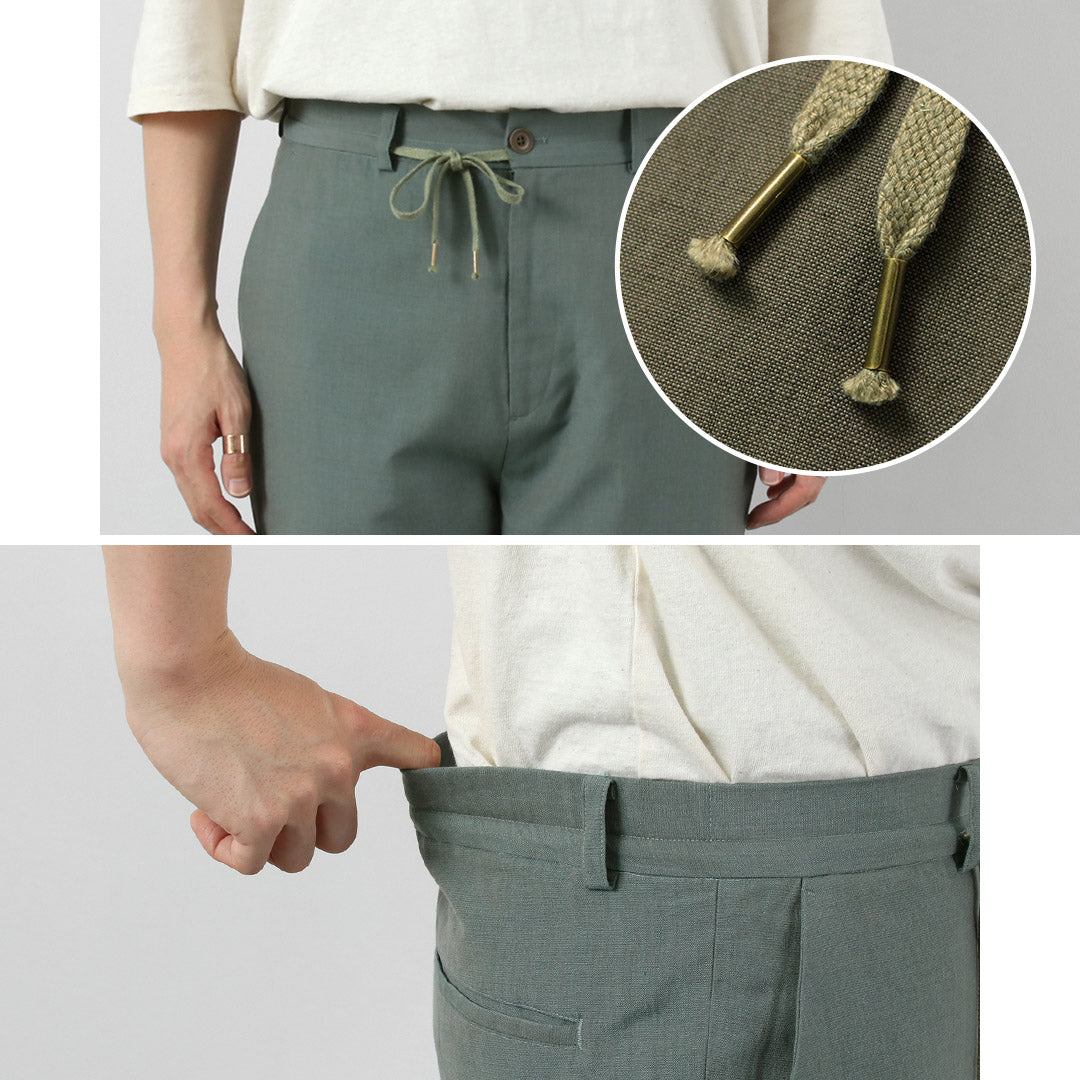 KEMA DESIGNS / Pantalones Spindle Easy Pantalones hechos en Japón