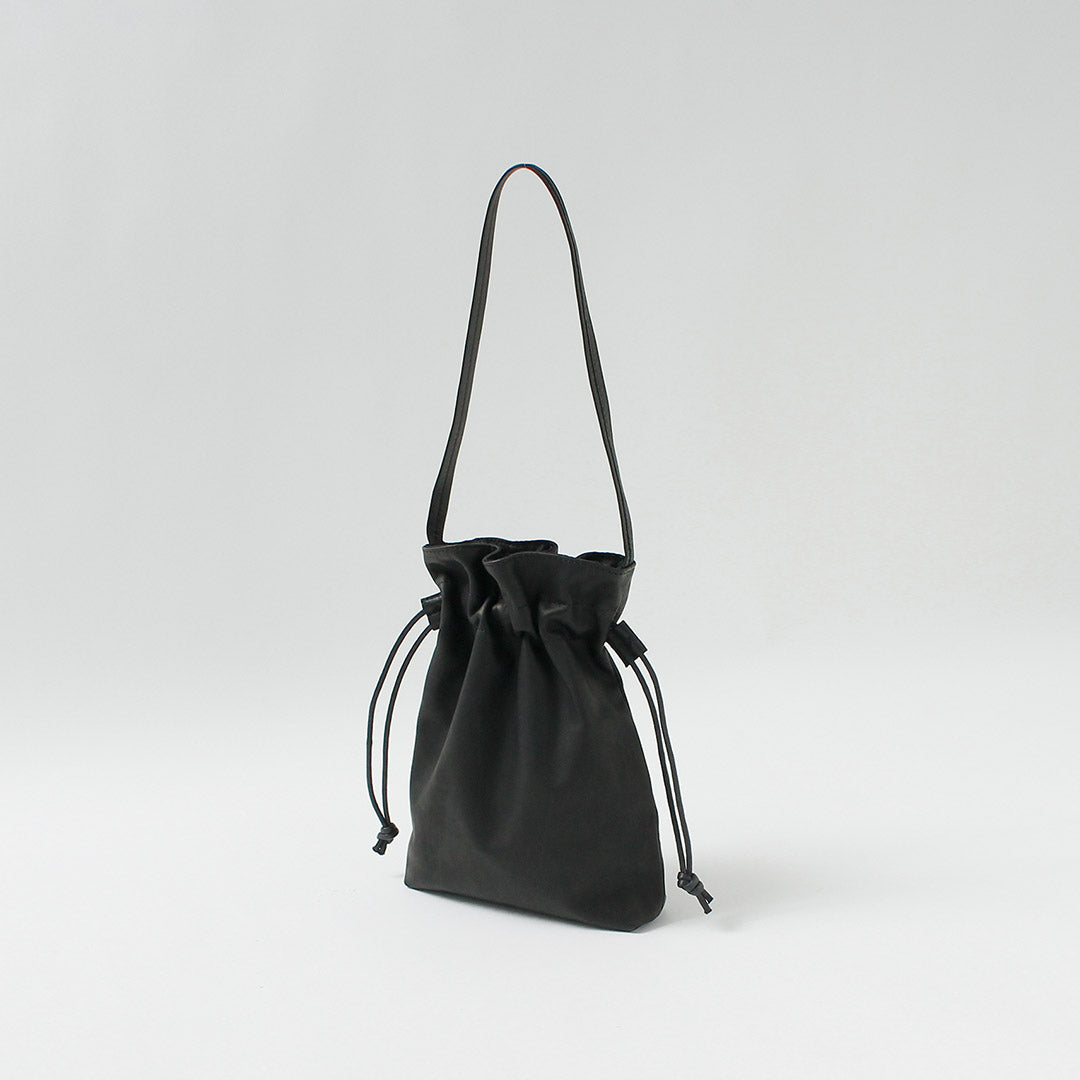 MR.OLIVE / 永久皮革抽绳包