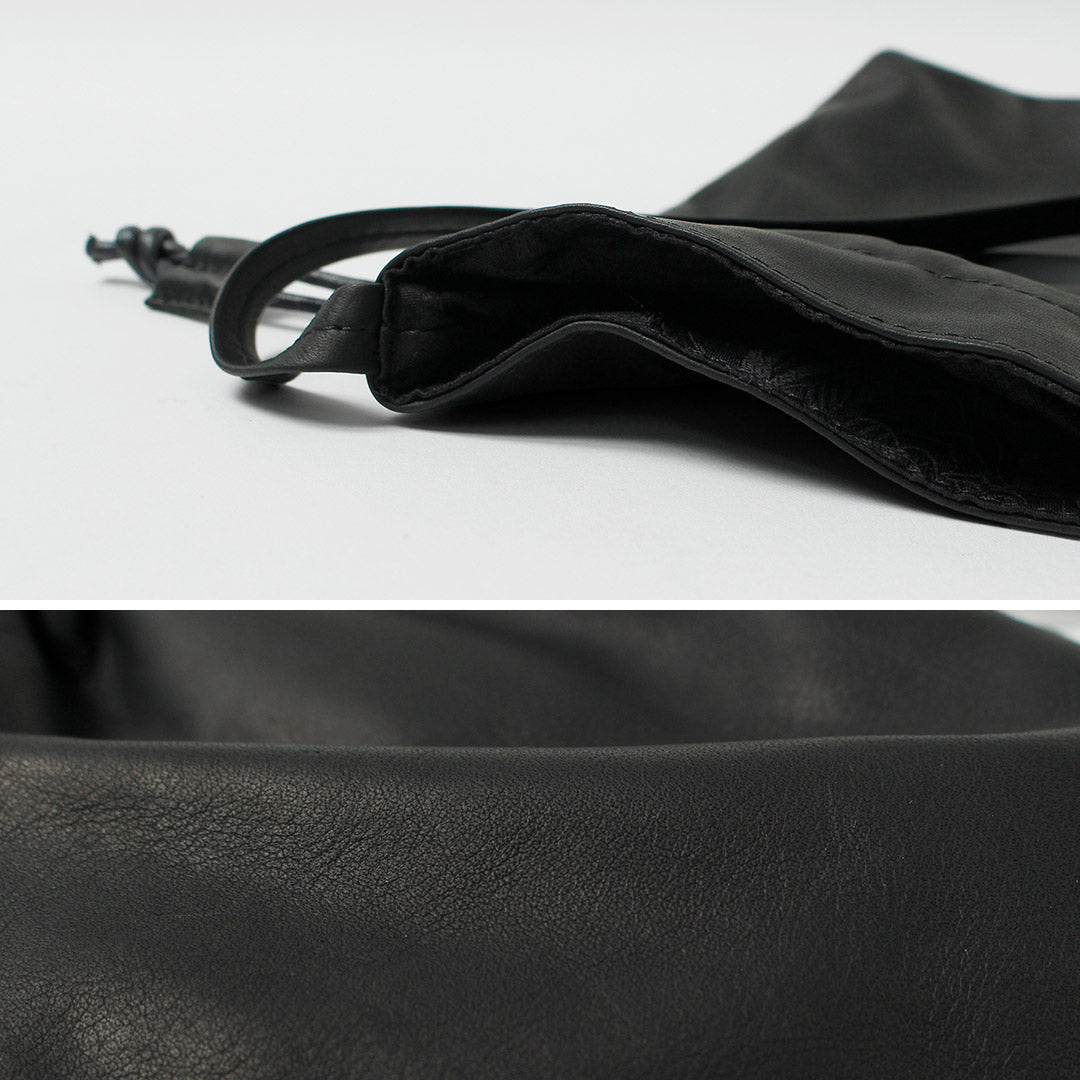 MR.OLIVE / 永久皮革抽绳包