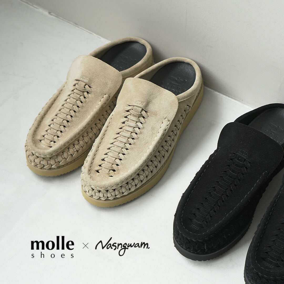 MOLLE SHOES / NASNGWAM Collaboration Sandales Purépecha Huarache