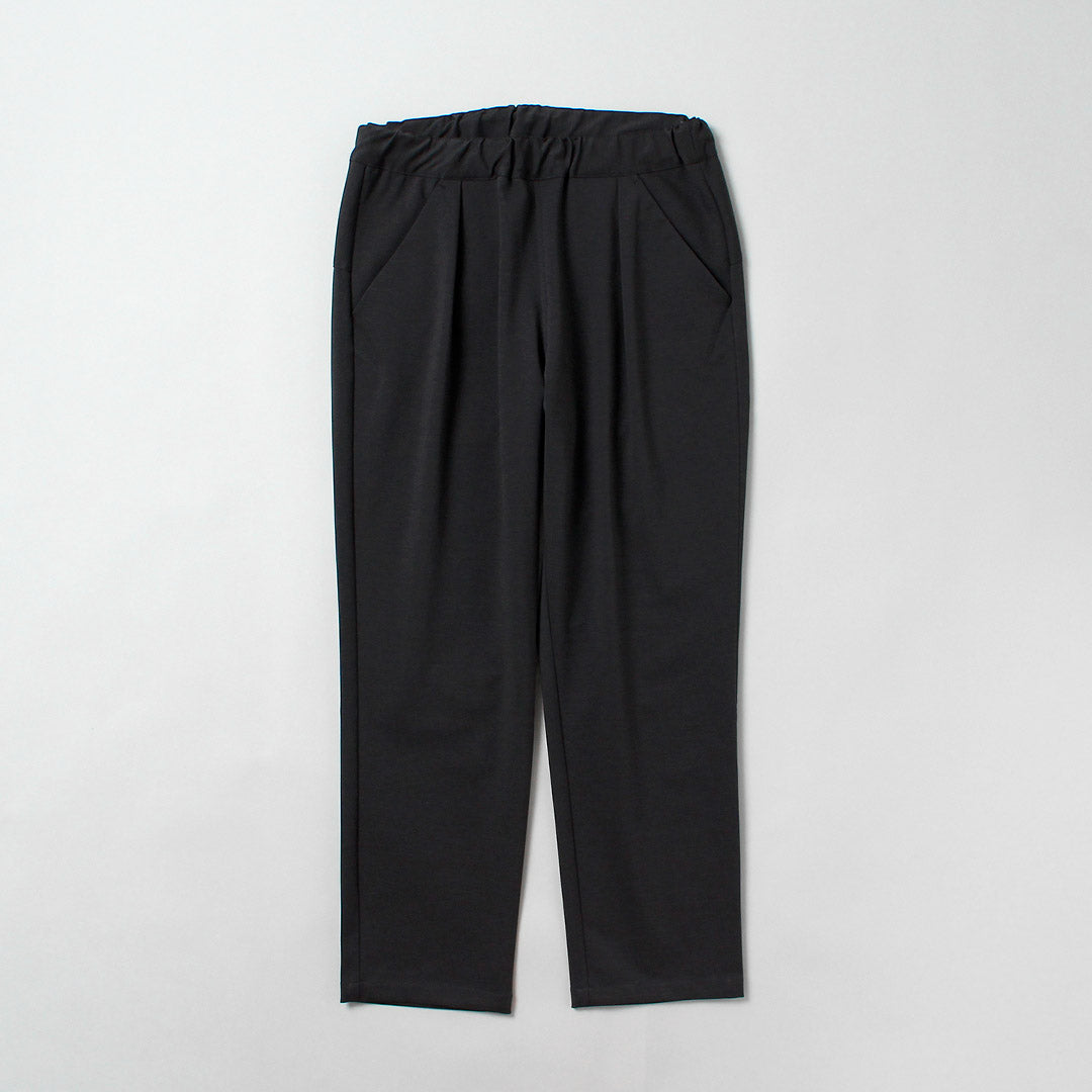 RE MADE IN TOKYO JAPAN / Dress Jersey Tuck Pants