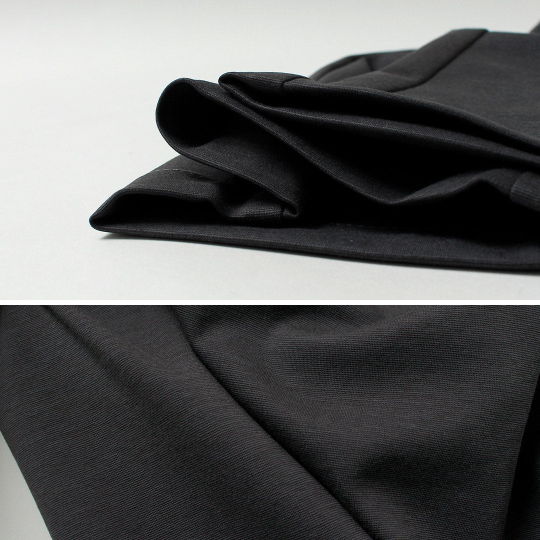 RE MADE IN TOKYO JAPAN / Dress Jersey Tuck Pants