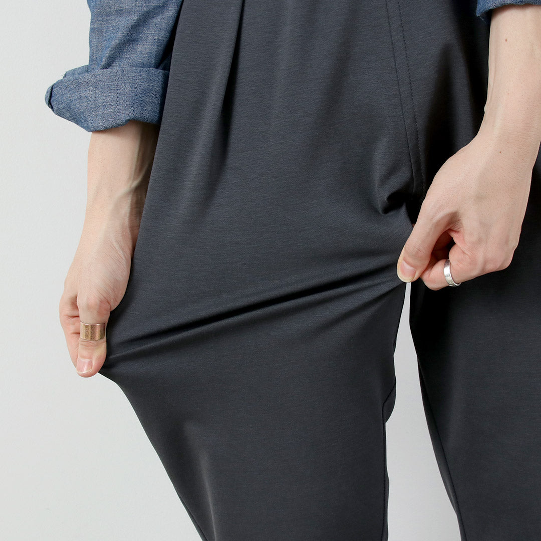 RE MADE IN TOKYO JAPAN / Dress Jersey Tuck Pants