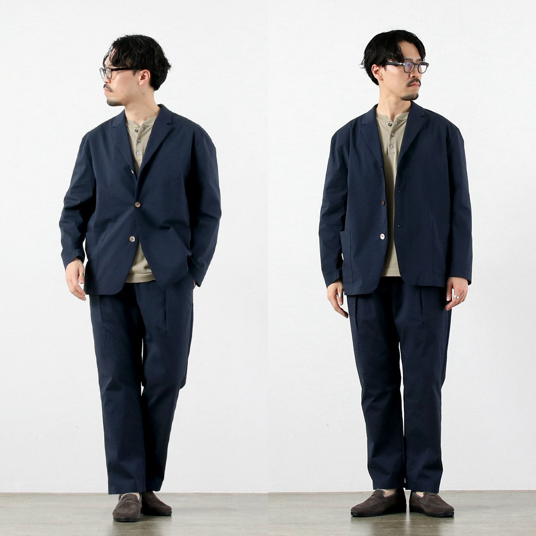 RE MADE IN TOKYO JAPAN / Veste Coolmax Seersucker sur mesure 3B